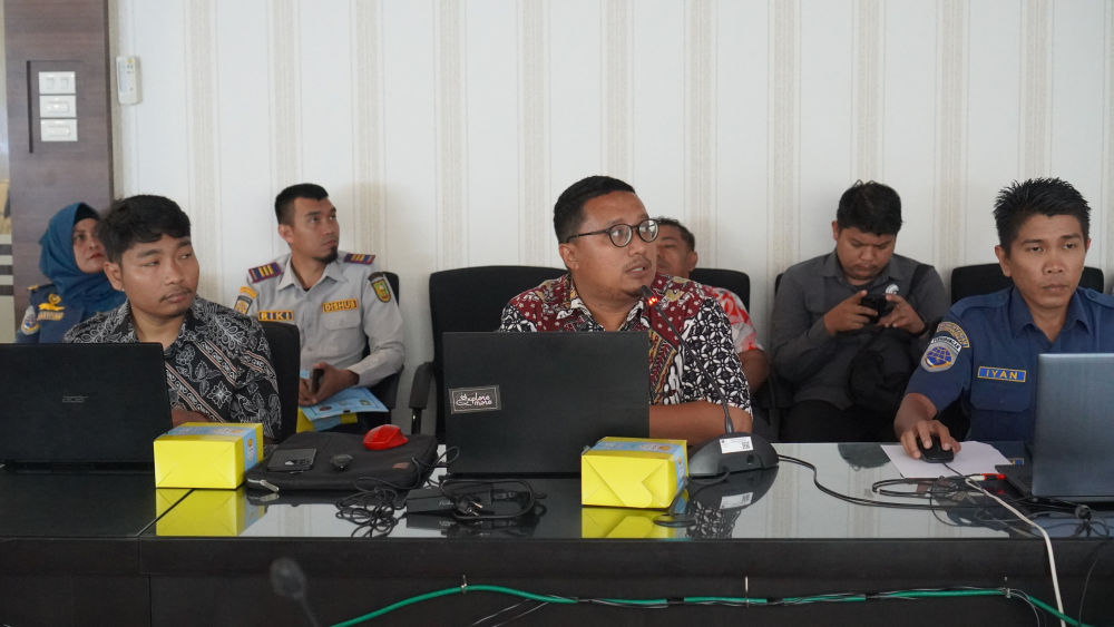 Kantor KSOP Kelas I Dumai melaksanakan Sosialisasi Keputusan Menteri Perhubungan Nomor KM 85 Tahun 2024 tentang Rencana Induk Pelabuhan Dumai