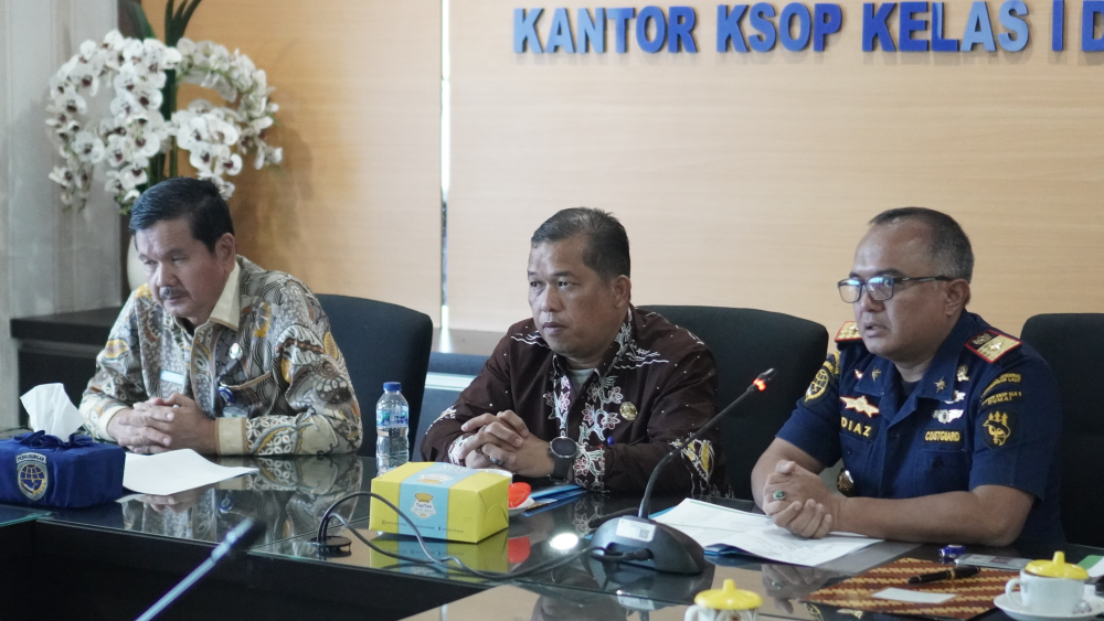 Kantor KSOP Kelas I Dumai melaksanakan Sosialisasi Keputusan Menteri Perhubungan Nomor KM 85 Tahun 2024 tentang Rencana Induk Pelabuhan Dumai