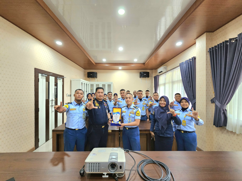 Kantor KSOP Kelas I Dumai Berikan Arahan  kepada taruna/taruni Politeknik AMI Medan