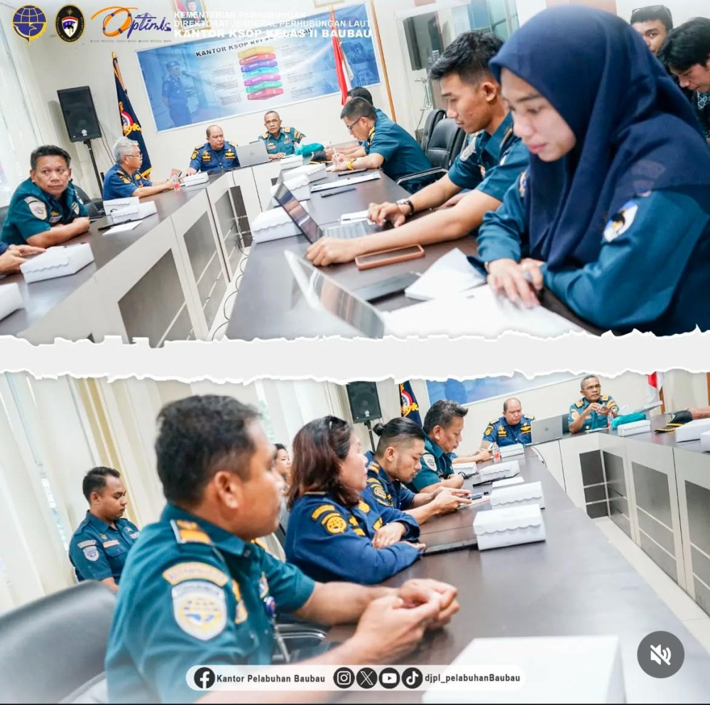 Rapat Penerapan Inaportnet di Pelabuhan