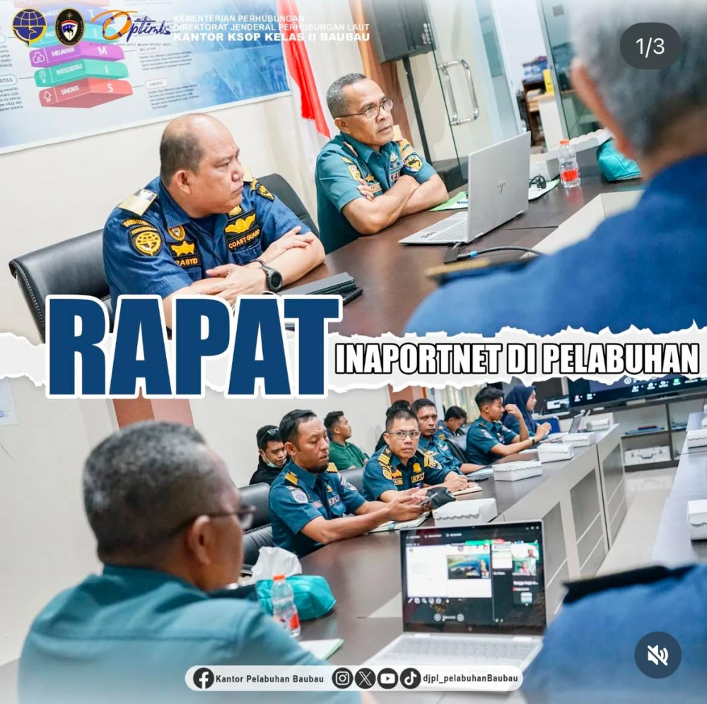 Rapat Penerapan Inaportnet di Pelabuhan