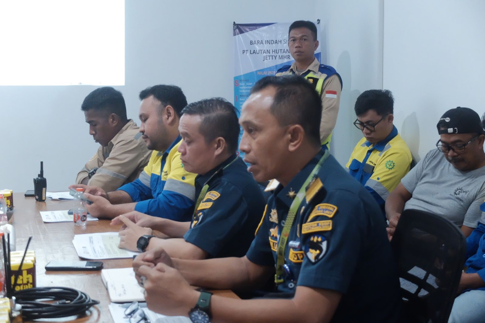 Pelaksanaan Kegiatan DRILL & EXERCISE ISPS Code PT Lautan Hutan Lestari oleh KSOP Kelas III Rangga Ilung bersama PT Yapanindo Konsultan selaku Recognized Security Organization (RSO)