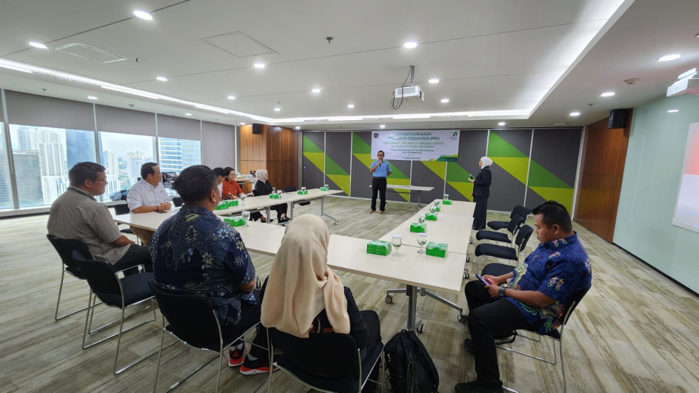 Penandatanganan Perjanjian Kerja Sama Penggunaan Perairan Terminal Khusus antara Kantor KSOP Kelas III Rangga Ilung & PT Adaro Indonesia
