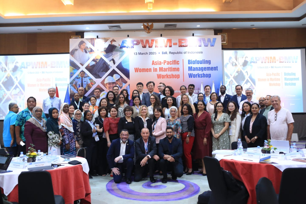 GELAR WORKSHOP MANAJEMEN BIOFOULING UNTUK KAWASAN ASIA PASIFIK, KEMENHUB APRESIASI PERAN WIMA INA DI FORUM MARITIM INTERNASIONAL