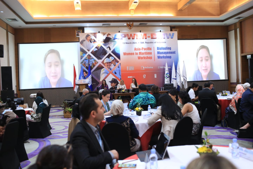 GELAR WORKSHOP MANAJEMEN BIOFOULING UNTUK KAWASAN ASIA PASIFIK, KEMENHUB APRESIASI PERAN WIMA INA DI FORUM MARITIM INTERNASIONAL