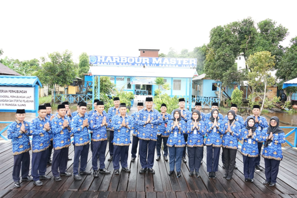 Peringatan Hari Kesadaran Nasional 17 Maret 2025 Kantor KSOP Kelas III Rangga Ilung