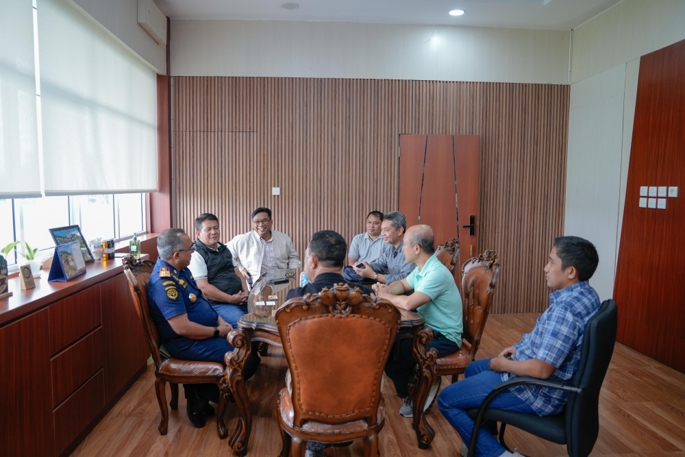 Kepala Kantor KSOP Kelas I Dumai  menerima kunjungan dari Dewan Direksi (Board of Directors) PT. Krakatau Bandar Samudera di Kantor KSOP Kelas I Dumai.