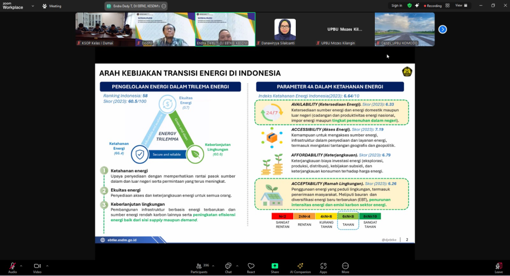Sosialisasi Konservasi Energi oleh Pemerintah di Lingkungan Kementerian Perhubungan
