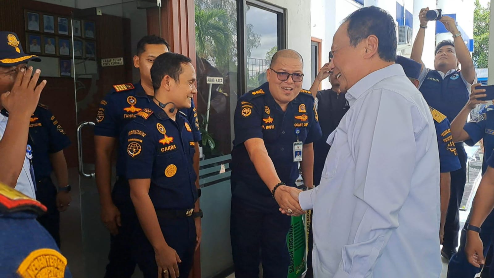 KUNJUNGAN KERJA WAKIL MENTERI PERHUBUNGAN KE KOTA DUMAI