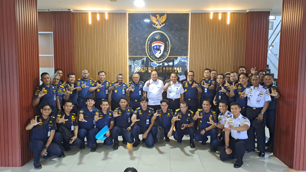 KUNJUNGAN KERJA WAKIL MENTERI PERHUBUNGAN KE KOTA DUMAI