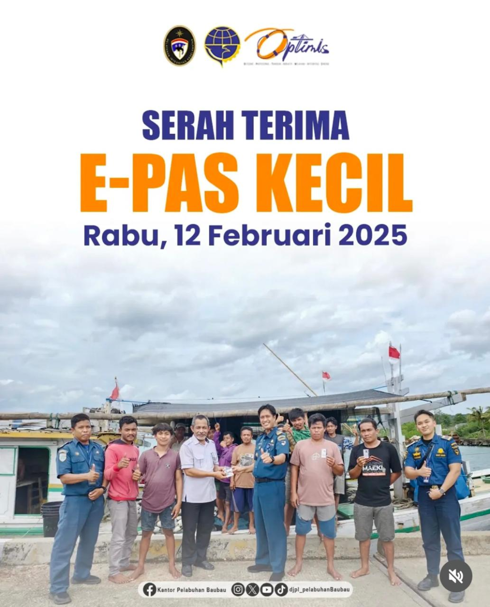 Serah Terima E-Pass Kecil