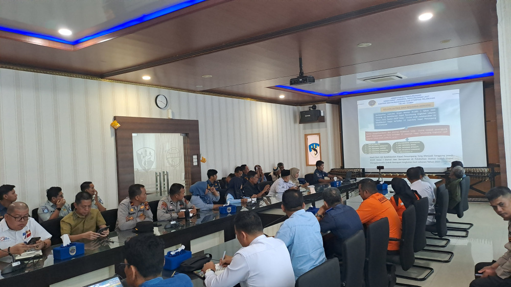 Rapat koordinasi Angkutan Lebaran Tahun 2025 di Pelabuhan Dumai