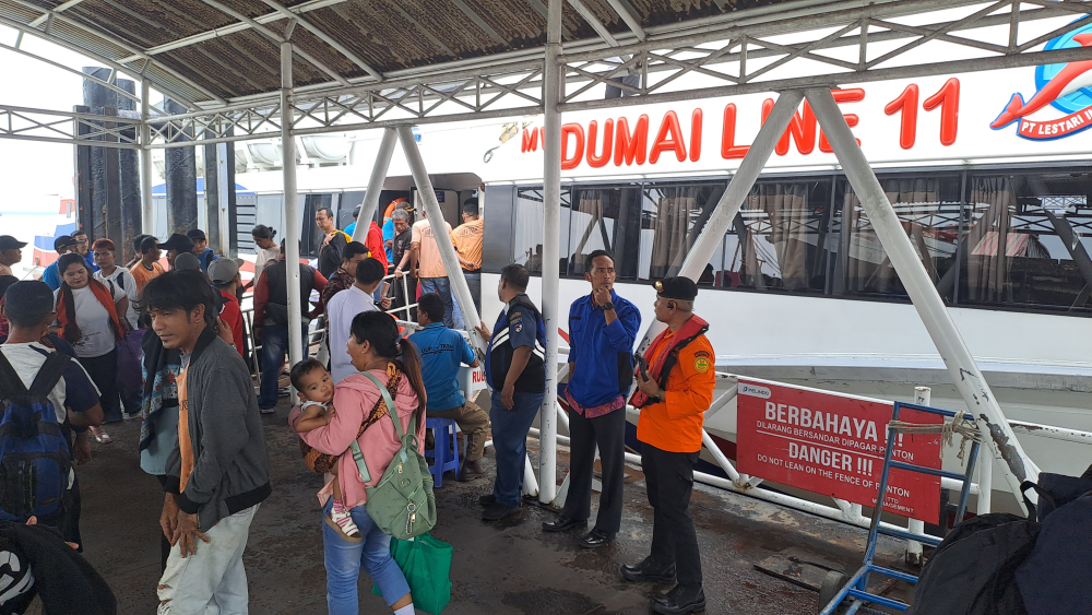 POSKO GABUNGAN ANGKUTAN LAUT LEBARAN TAHUN 2025 (1446 H ) DI PELABUHAN PENUMPANG PELINDO DUMAI