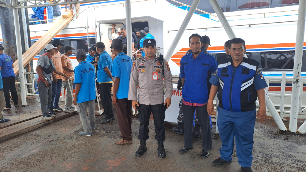 POSKO GABUNGAN ANGKUTAN LAUT LEBARAN TAHUN 2025 (1446 H ) DI PELABUHAN PENUMPANG PELINDO DUMAI