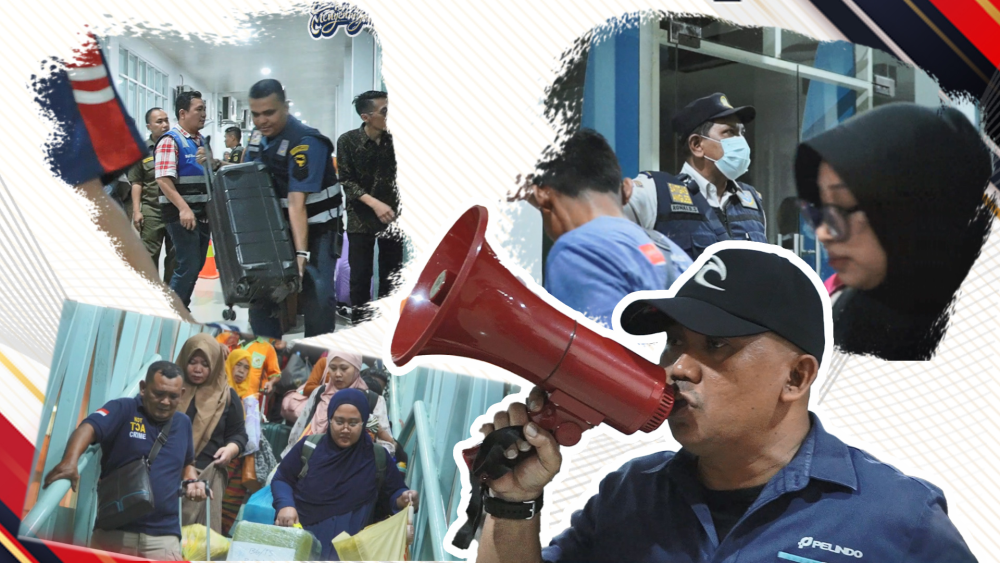 KSOP Utama Belawan Pastikan Keamanan Penumpang saat Debarkasi di Pelabuhan Belawan