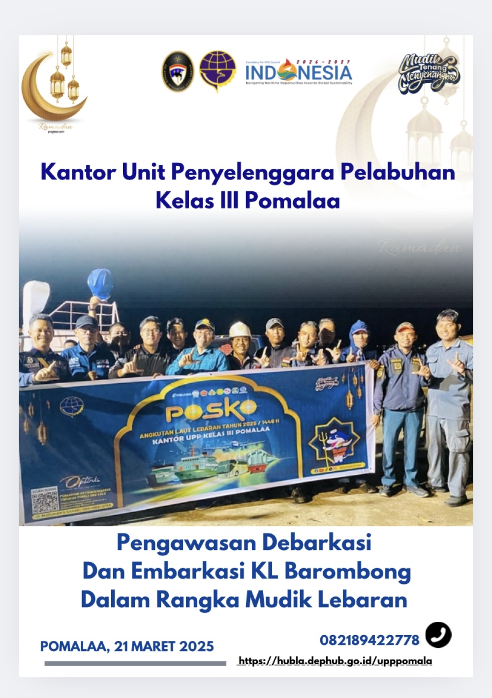 PENGAWASAN KL BAROMBONG DALAM RANGKA MUDIK LEBARAN TAHUN 2025