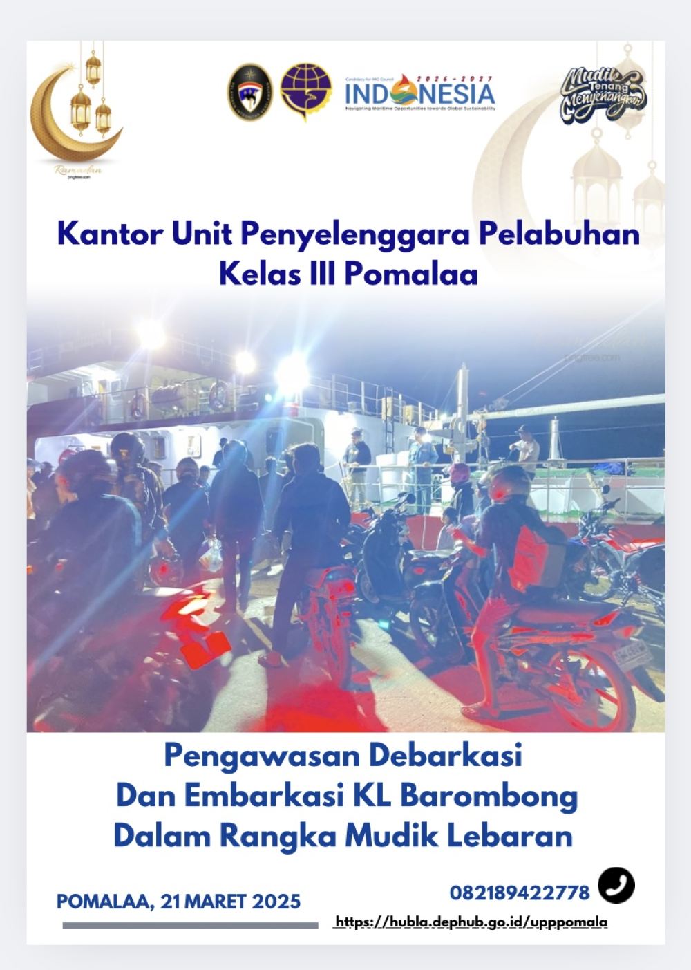PENGAWASAN KL BAROMBONG DALAM RANGKA MUDIK LEBARAN TAHUN 2025
