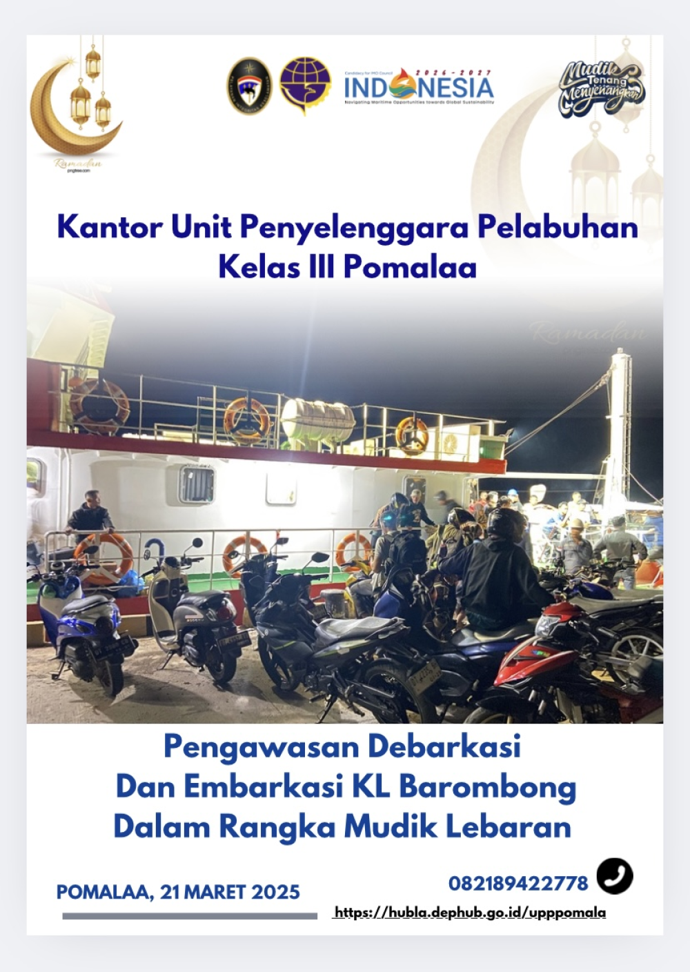 PENGAWASAN KL BAROMBONG DALAM RANGKA MUDIK LEBARAN TAHUN 2025