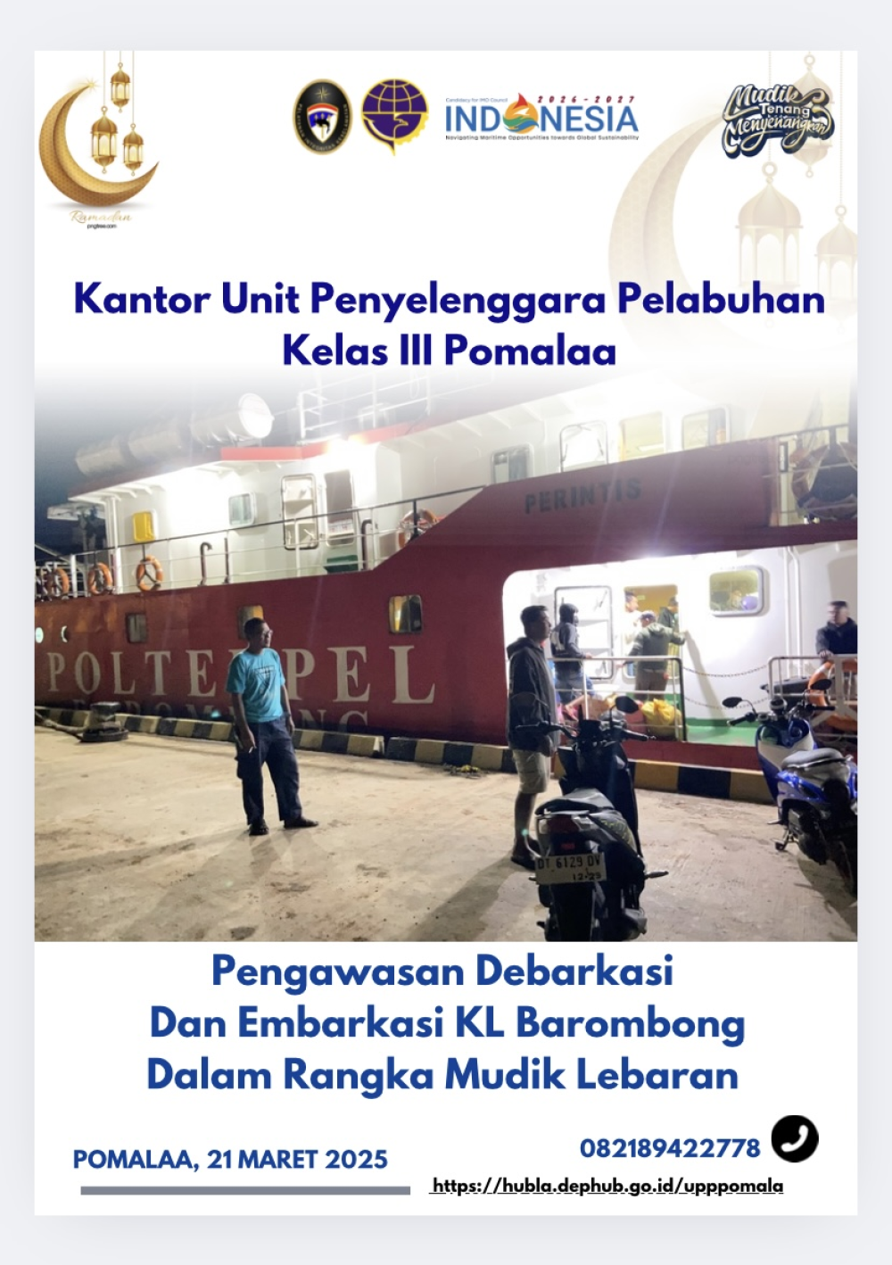 PENGAWASAN KL BAROMBONG DALAM RANGKA MUDIK LEBARAN TAHUN 2025