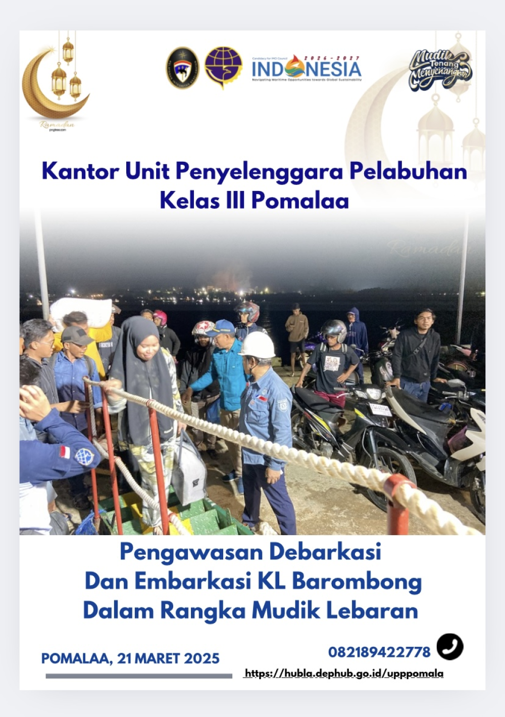 PENGAWASAN KL BAROMBONG DALAM RANGKA MUDIK LEBARAN TAHUN 2025