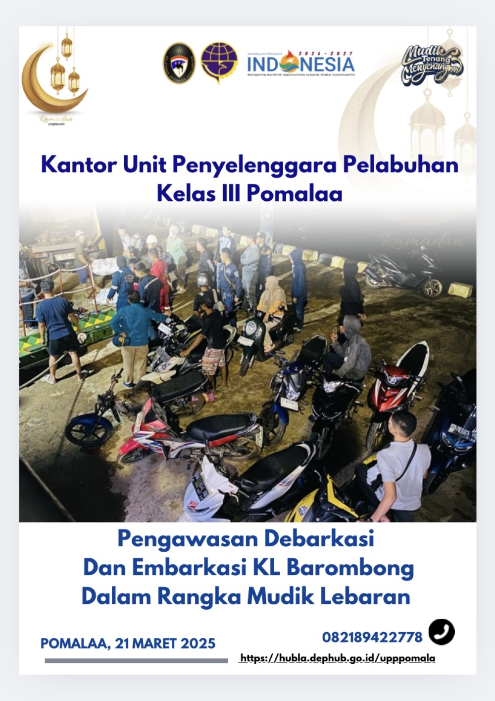 PENGAWASAN KL BAROMBONG DALAM RANGKA MUDIK LEBARAN TAHUN 2025