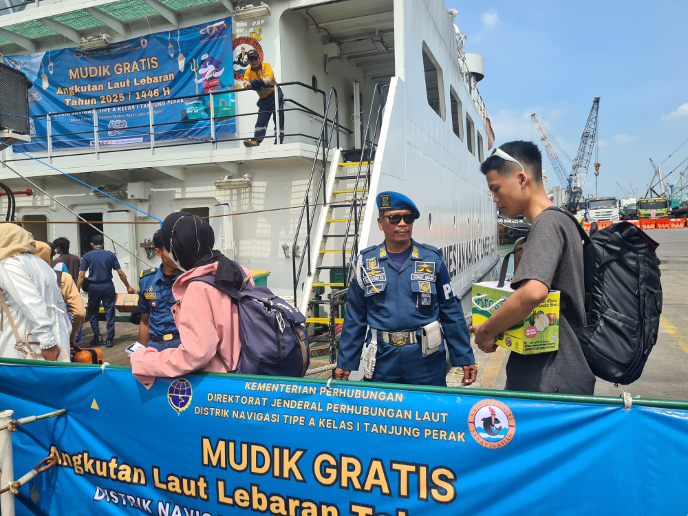 Ditjen Hubla Kerahkan Kapal Negara untuk Beri Layanan Mudik Gratis Bagi Masyarakat di Jawa Timur