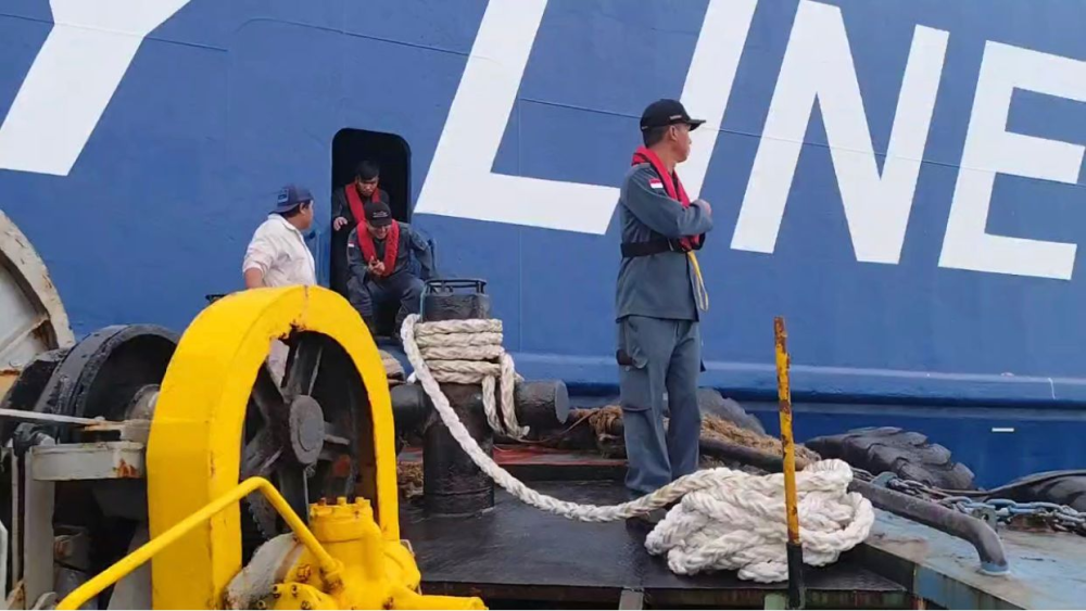 Sedang Tidak Beroperasi, Kebakaran KMP Mutiara Ferindo II Tak Ganggu Arus Balik Lintasan Merak - Bakaheuni