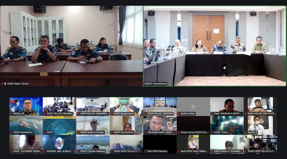 Kantor KSOP Kelas I Dumai mengikuti kegiatan Kegiatan Focus Group Discussion Kelaiklautan Tongkang Pengangkut MuatanNickel Ore, Coal, Iren Ore dan lain-lain.