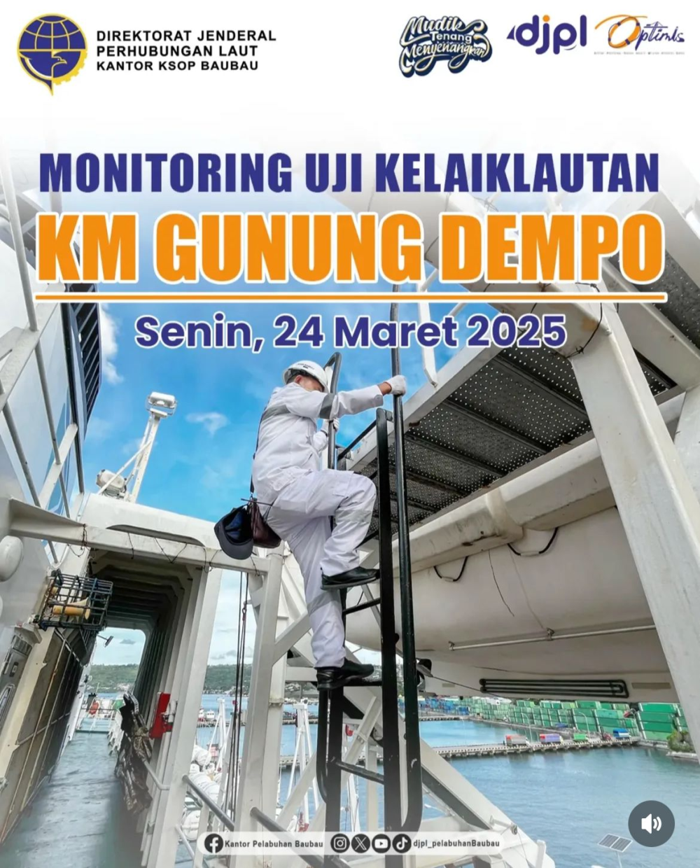 Monitoring Uji Kelaiklautan Kapal