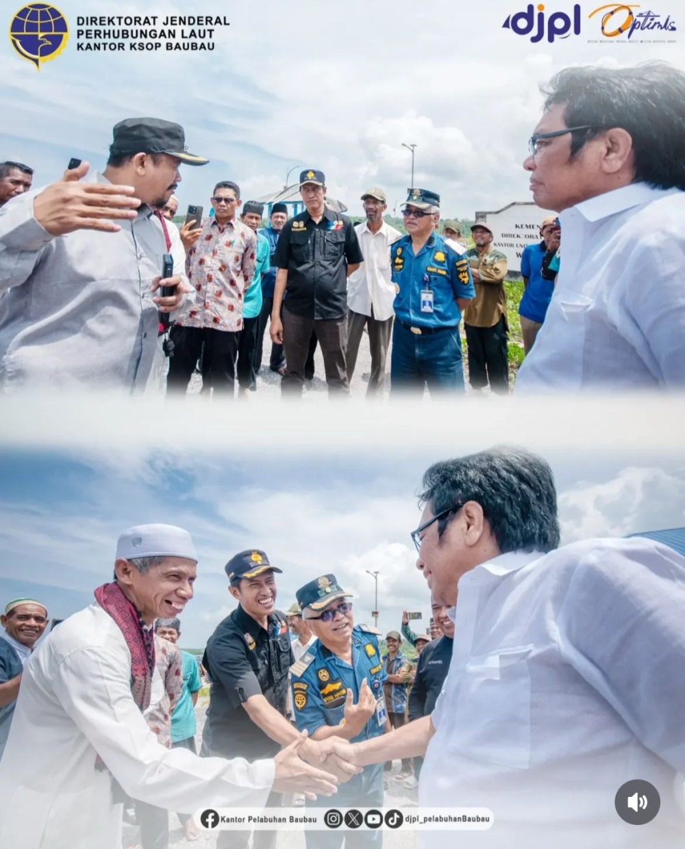 Kunjungan Wakil Ketua Komisi V DPR RI dan Bupati Buton Tengah