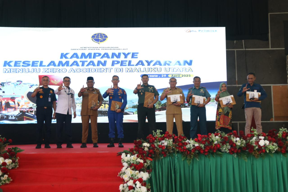 Wujudkan Transportasi Laut Aman dan Berkelanjutan, Kemenhub Gelar Kampanye Keselamatan Pelayaran di Ternate