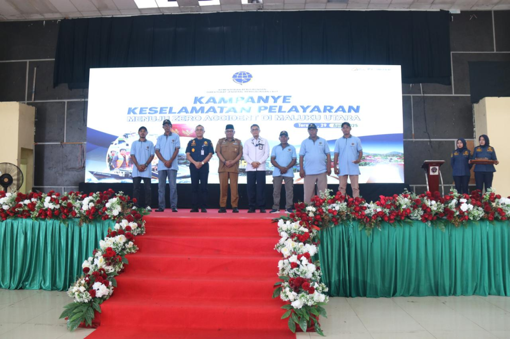 Wujudkan Transportasi Laut Aman dan Berkelanjutan, Kemenhub Gelar Kampanye Keselamatan Pelayaran di Ternate