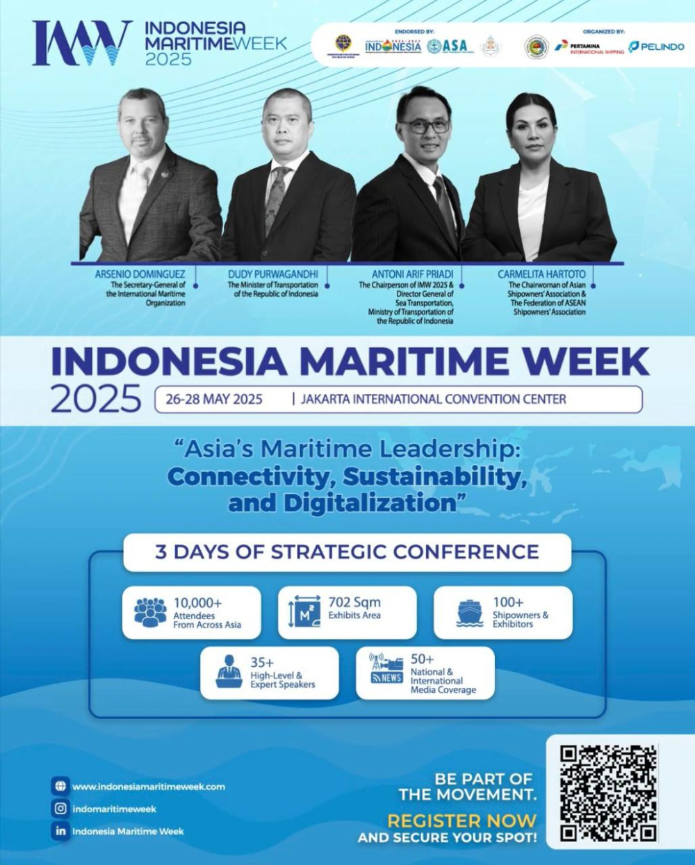 INDONESIA MARITIME WEEK 2025: GELARAN MARITIM TERBESAR PERTAMA UNTUK MEMPERKUAT POSISI INDONESIA DI PANGGUNG MARITIM DUNIA