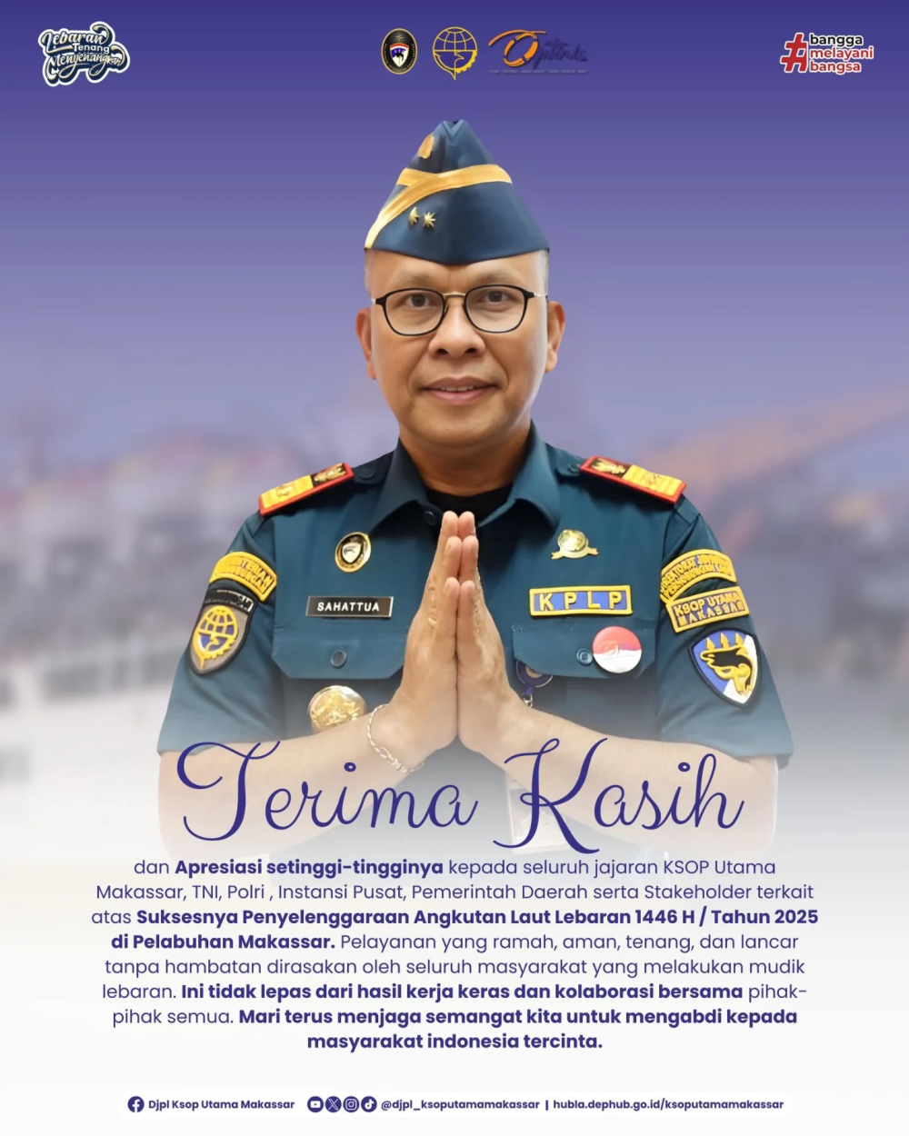 Terima Kasih dan Apresiasi setinggi-tingginya