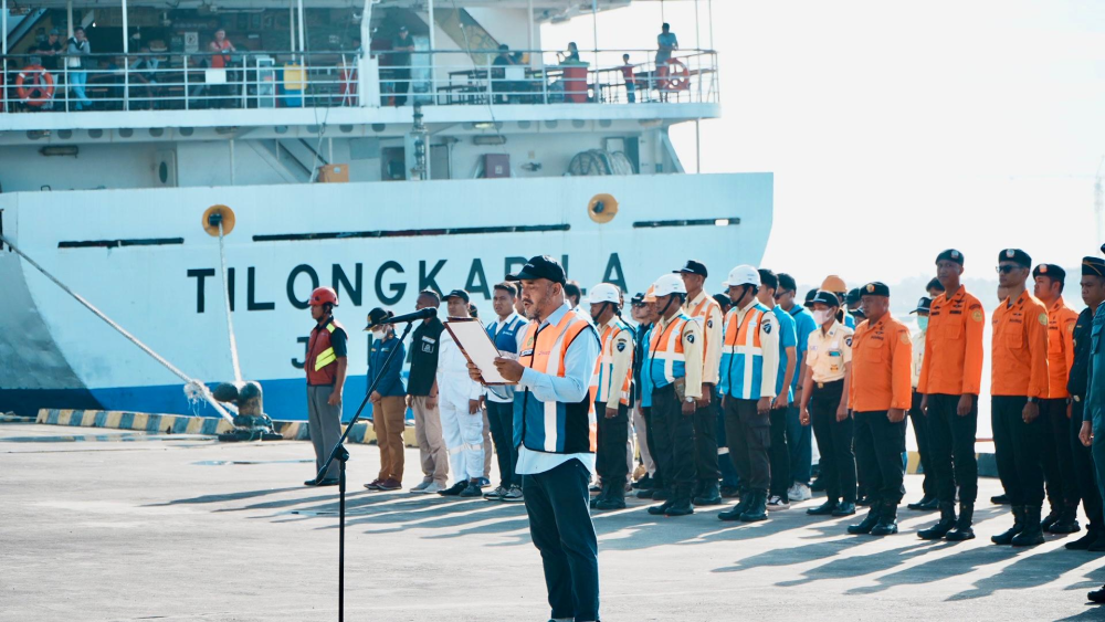 PASTIKAN PENERAPAN KEAMANAN INFRASTRUKTUR MARITIM, KEMENHUB BUKA ACARA EXERCISE ISPS CODE DI PELABUHAN BENOA BERSAMA PT. PELINDO