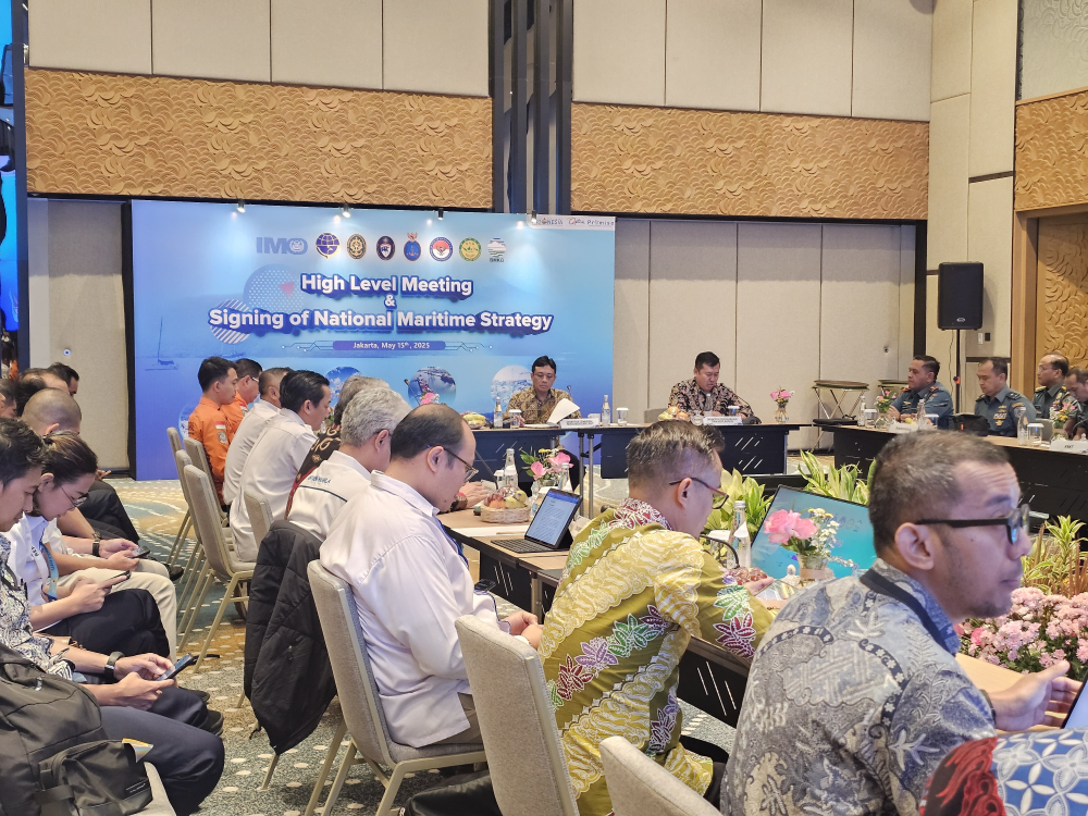 INDONESIA PERKUAT KESIAPAN HADAPI AUDIT IMSAS 2025 MELALUI HIGH LEVEL MEETING DAN PENANDATANGANAN NATIONAL MARITIME STRATEGY