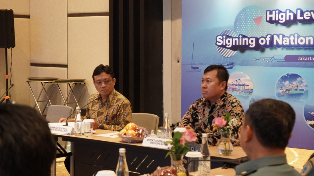 INDONESIA PERKUAT KESIAPAN HADAPI AUDIT IMSAS 2025 MELALUI HIGH LEVEL MEETING DAN PENANDATANGANAN NATIONAL MARITIME STRATEGY