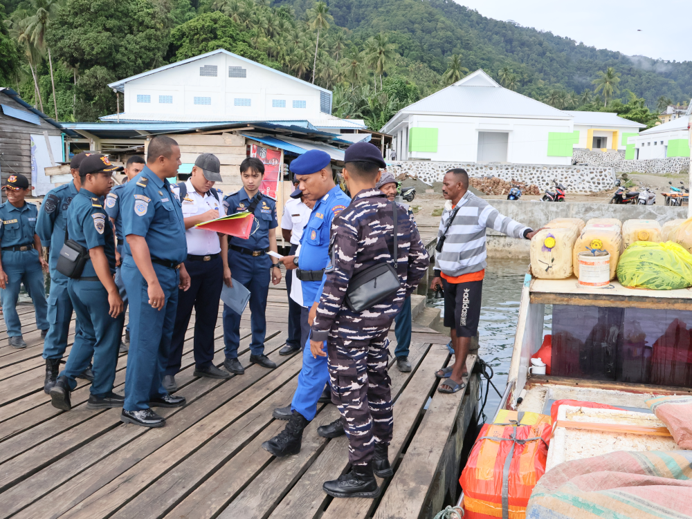 Kantor UPP Kelas II Babang Gelar Sidak Penertiban Kapal Pelra dan Speedboat Demi Keselamatan Pelayaran