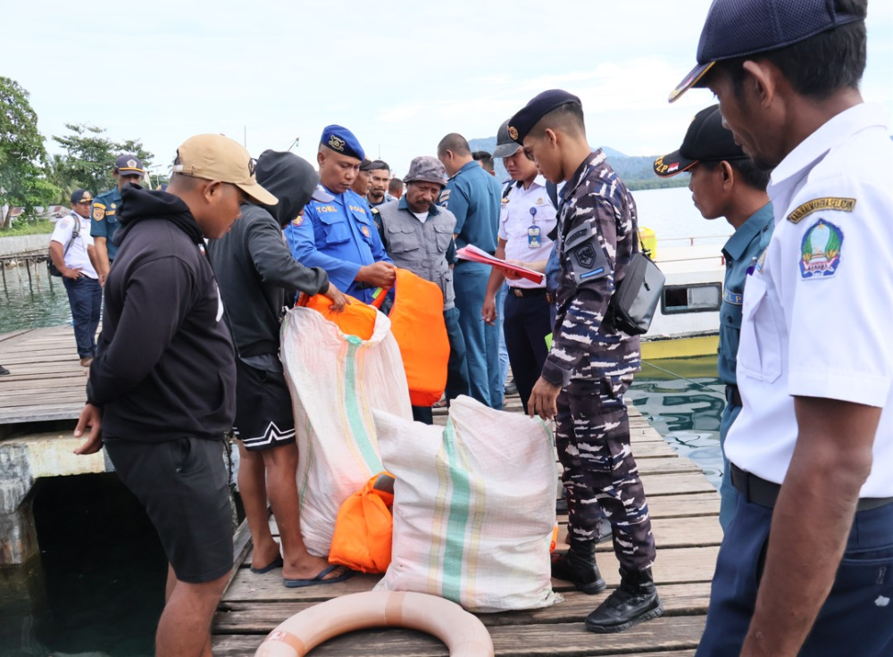 Kantor UPP Kelas II Babang Gelar Sidak Penertiban Kapal Pelra dan Speedboat Demi Keselamatan Pelayaran