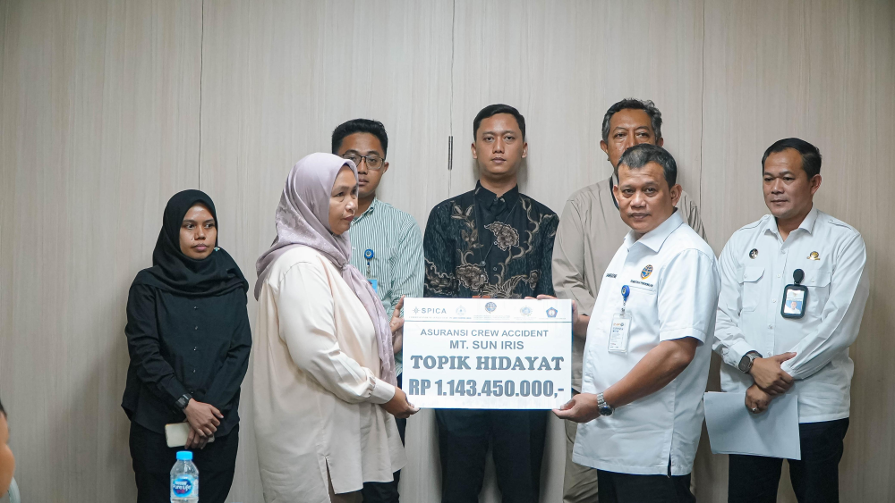 KEMENHUB FASILITASI PENYALURAN ASURANSI BAGI KELUARGA PELAUT YANG GUGUR SAAT TUGAS