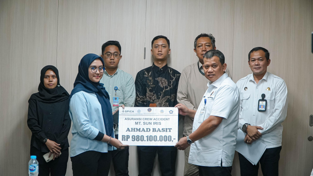 KEMENHUB FASILITASI PENYALURAN ASURANSI BAGI KELUARGA PELAUT YANG GUGUR SAAT TUGAS