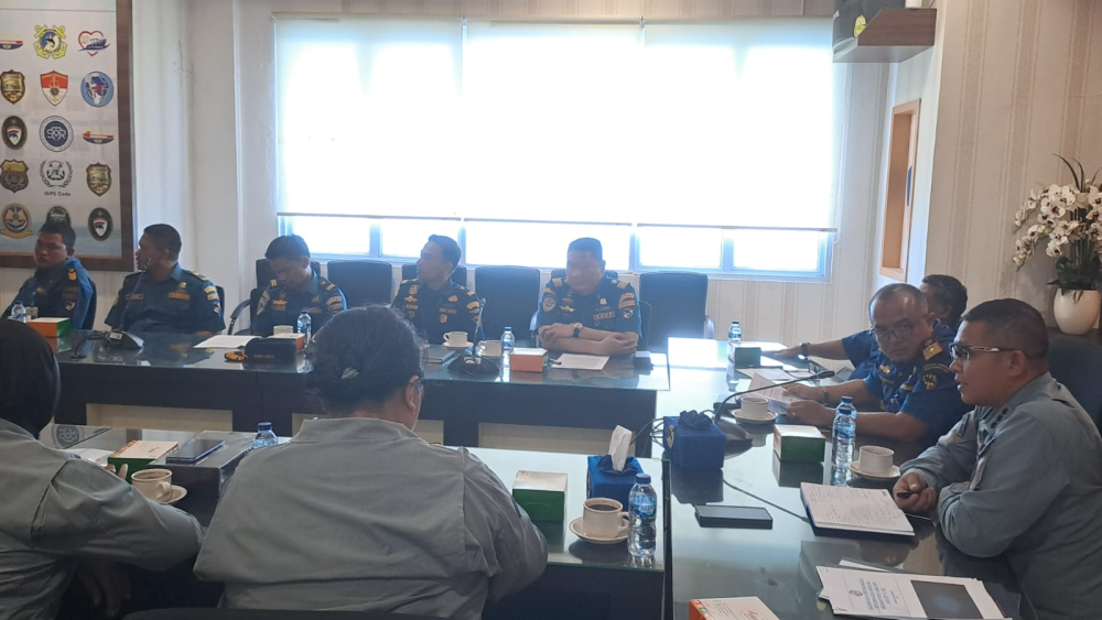 KANTOR KSOP KELAS I DUMAI MENERIMA KUNJUNGAN KERJA DARI BAKAMLA RI