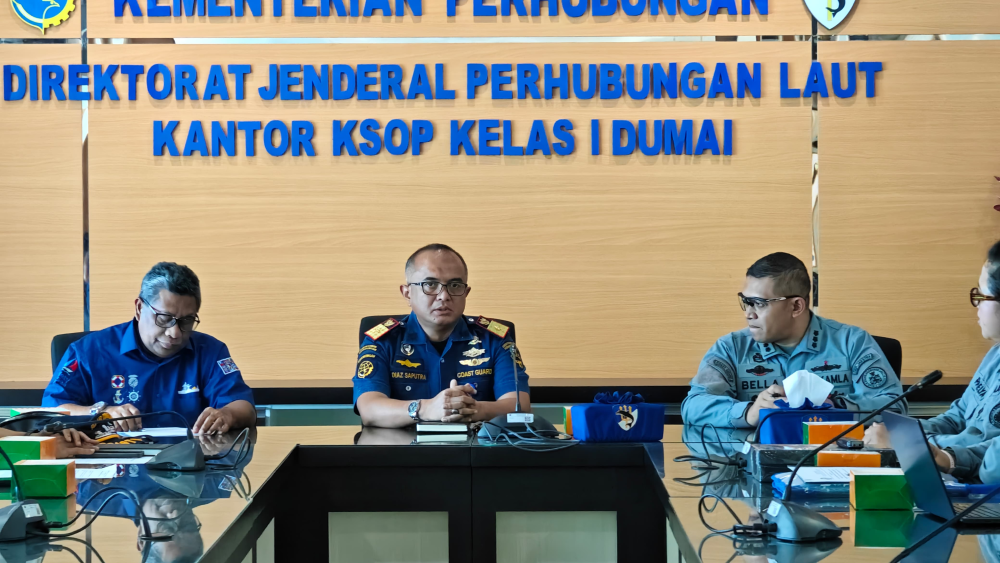 KANTOR KSOP KELAS I DUMAI MENERIMA KUNJUNGAN KERJA DARI BAKAMLA RI