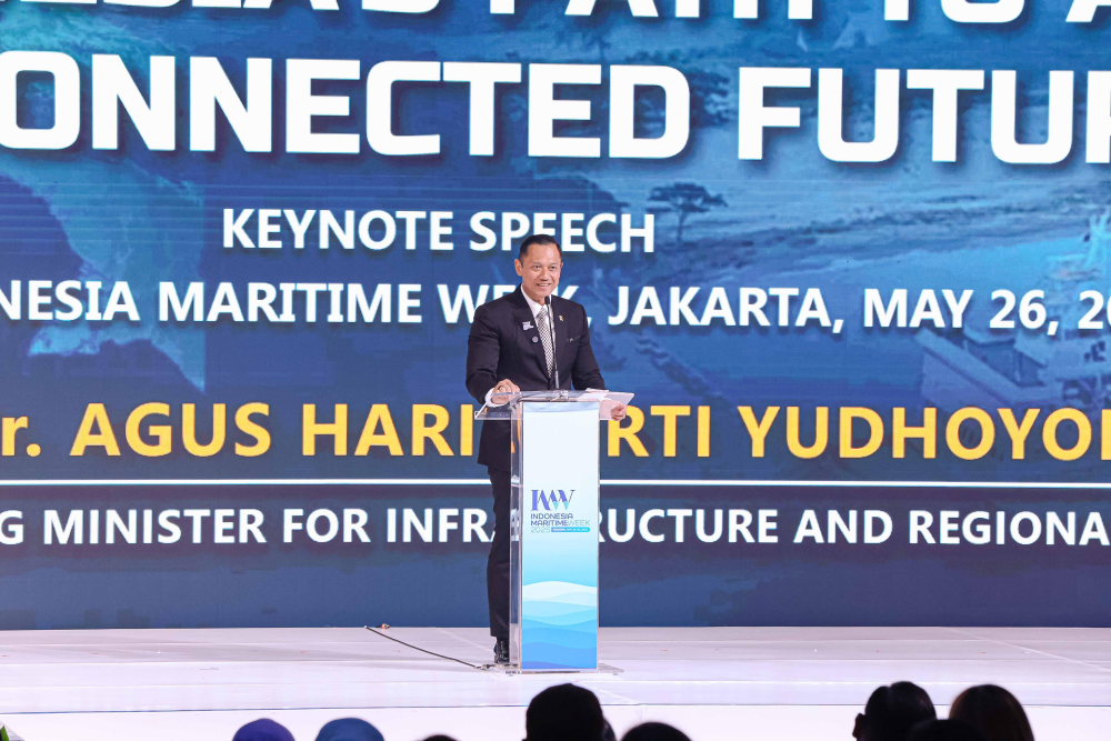 Menko AHY Buka Ajang Indonesia Maritime Week 2025