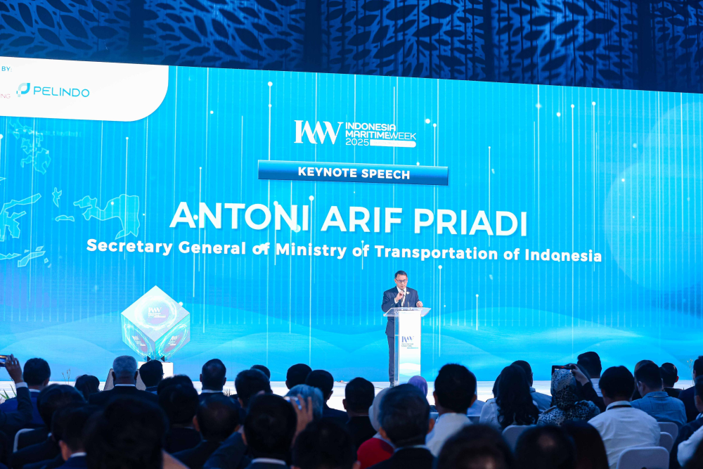 Menko AHY Buka Ajang Indonesia Maritime Week 2025