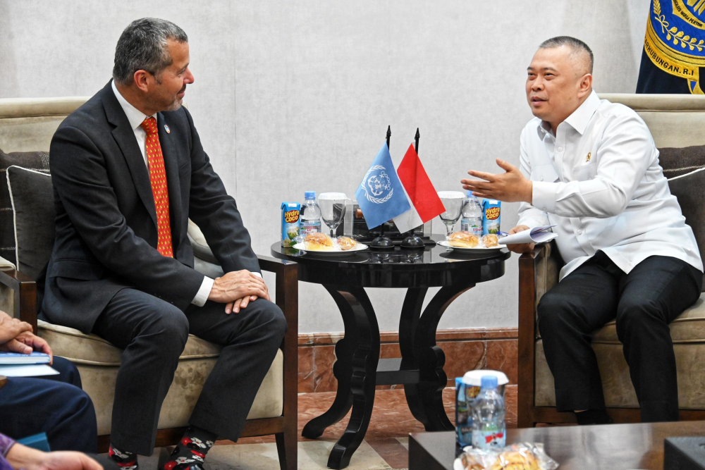 Bertemu dengan Sekjen IMO, Kementerian Perhubungan Tegaskan Kiprah dan Komitmen Indonesia di Kancah Maritim Global