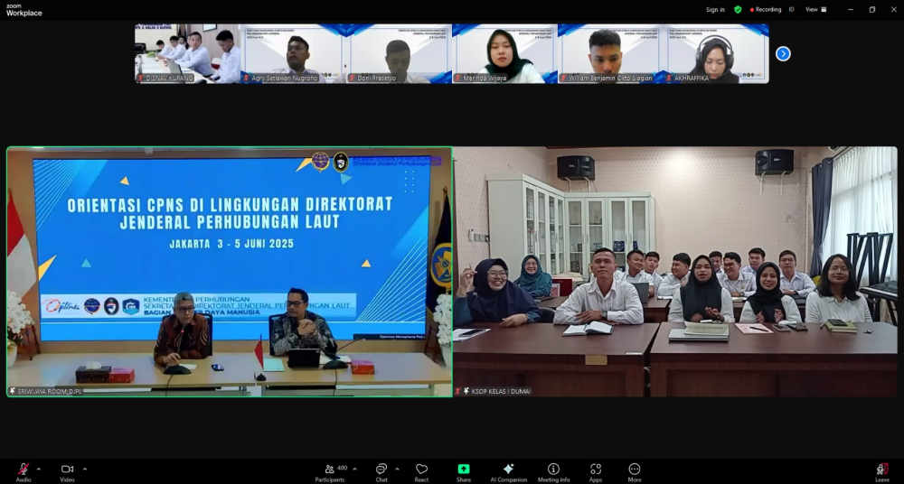OREINTASI CPNS TAHUN 2025 DI LINGKUNGAN DIREKTORAT JENDERAL PERHUBUNGAN LAUT