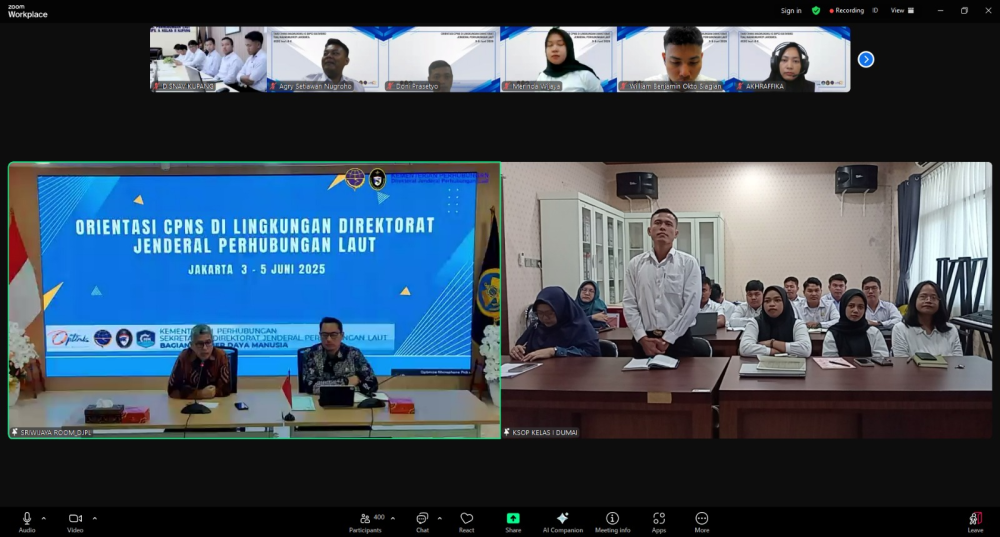 OREINTASI CPNS TAHUN 2025 DI LINGKUNGAN DIREKTORAT JENDERAL PERHUBUNGAN LAUT