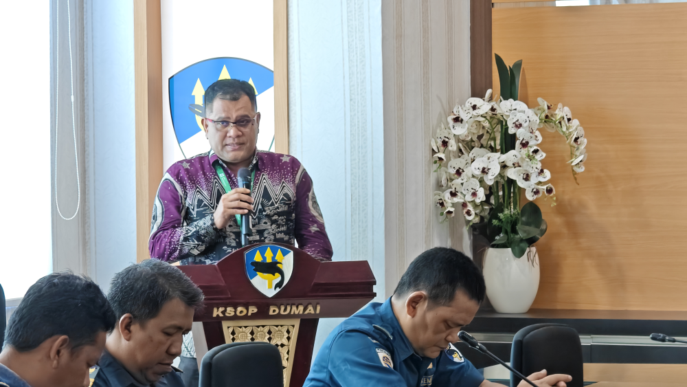 Penandatanganan Perjanjian Kerja Sama Antara Kantor Kesyahbandaran dan Otoritas Pelabuhan Kelas I Dumai dengan Terminal Khusus PT. Sari Dumai Sejati dan Terminal Khusus PT. Semesta Alam Permai, tentang Penggunaan Perairan dan Pelayanan Kepentingan&nbsp;Umum&nbsp;Se