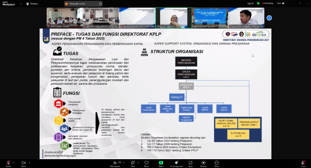 PENUTUPAN KEGIATAN ORIENTASI CPNS TAHUN 2025 DI LINGKUNGAN DITJEN HUBLA
